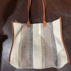 no brand name, multi color with browns, tans and neutrals.